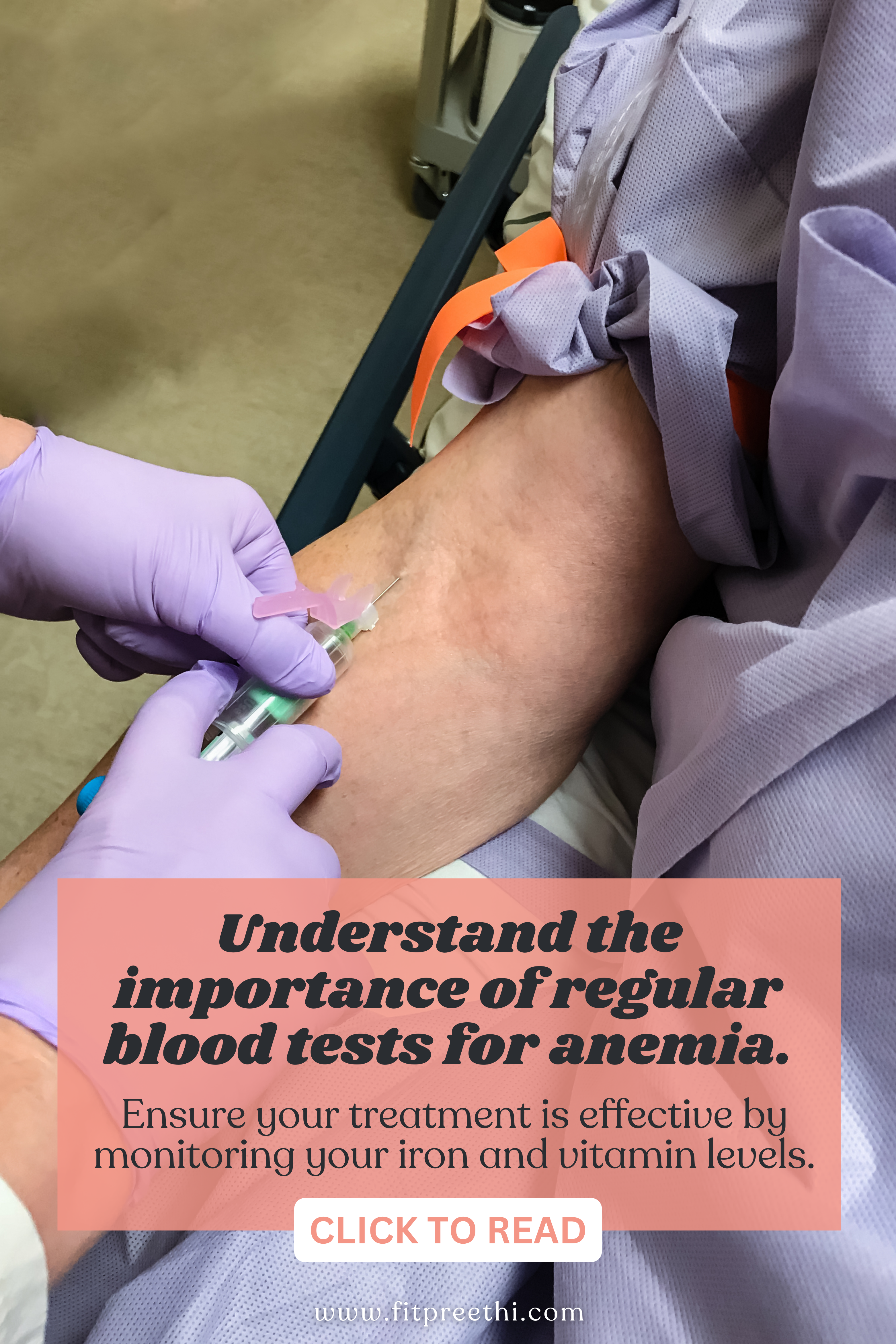 a person injecting blood into a vein