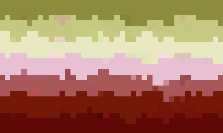 a close up of a pixelated image