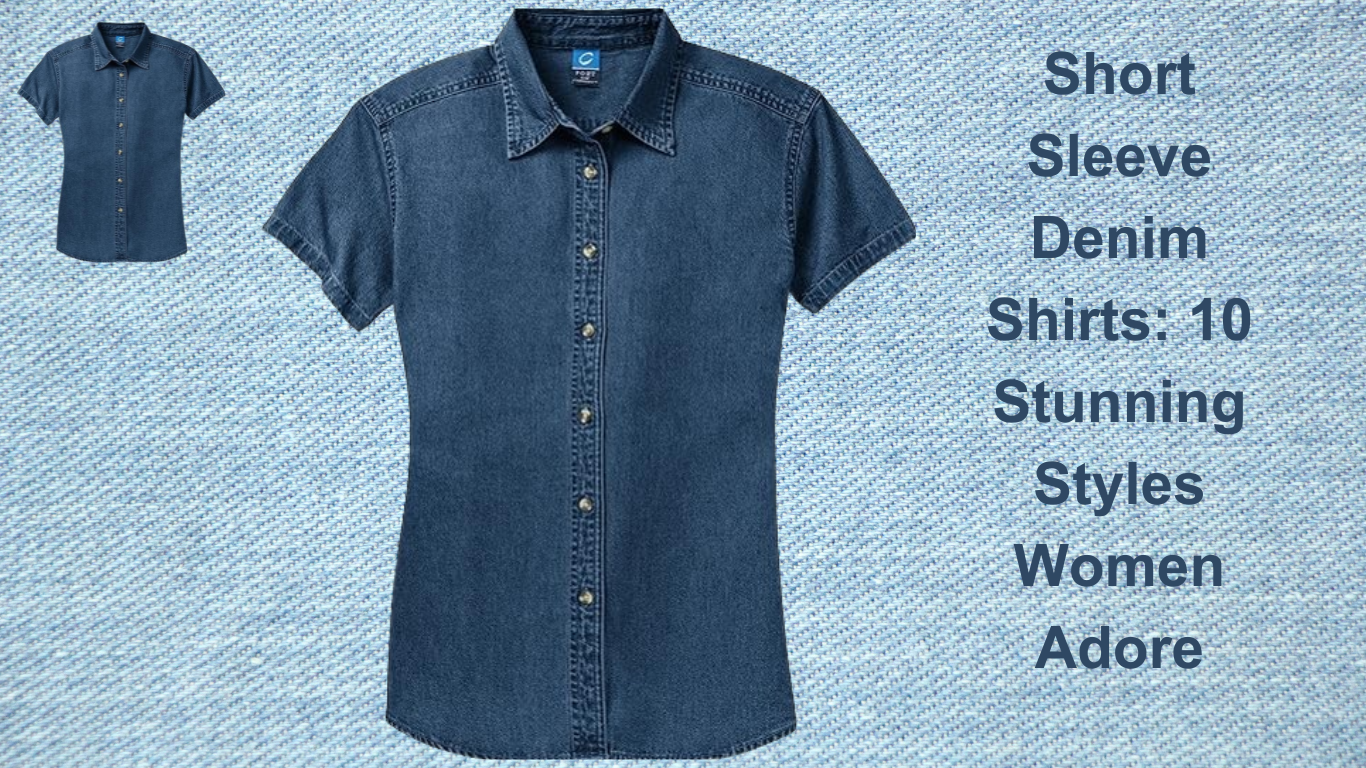 a blue shirt with text overlay