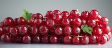 a pile of red berries