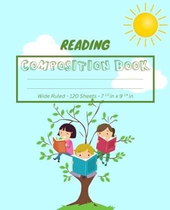 a book cover with children reading books