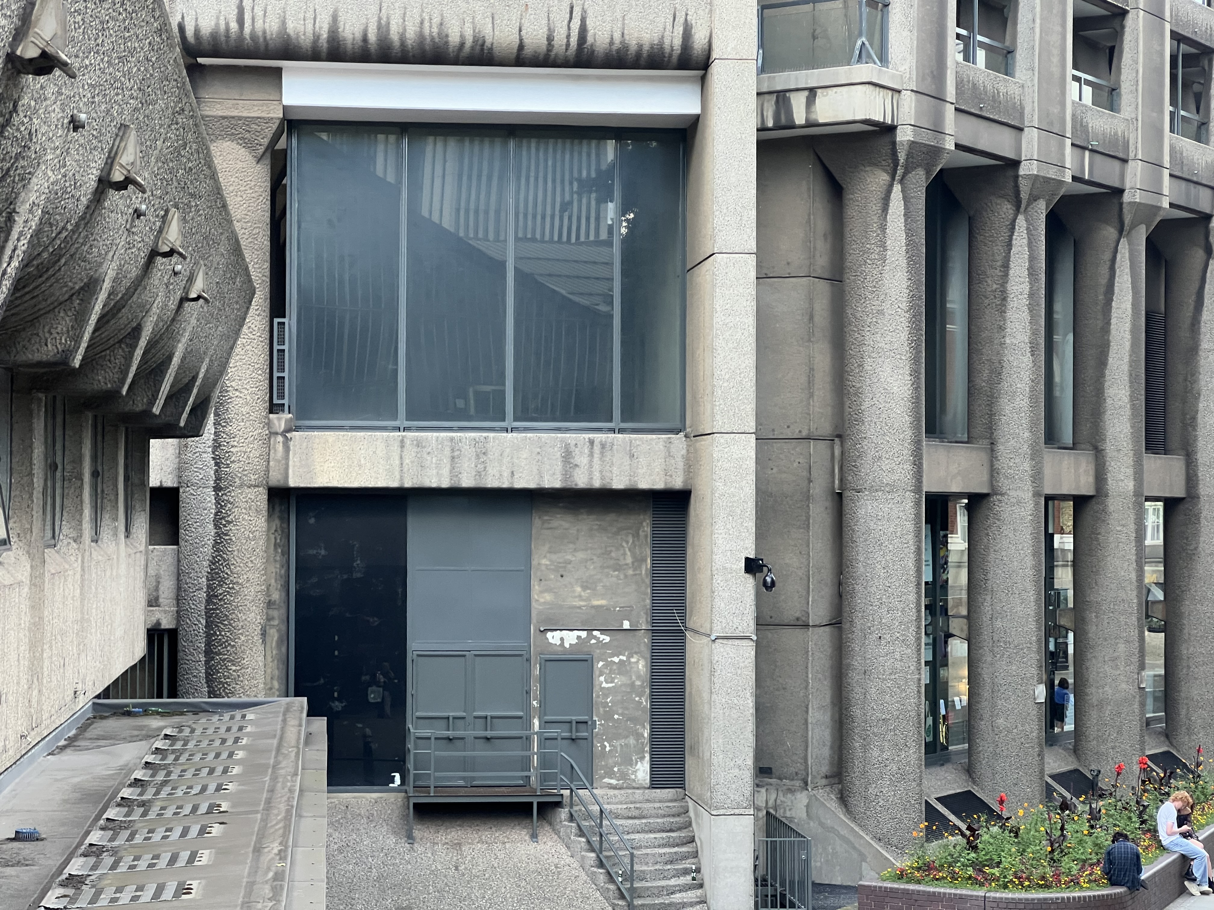 a building with a staircase