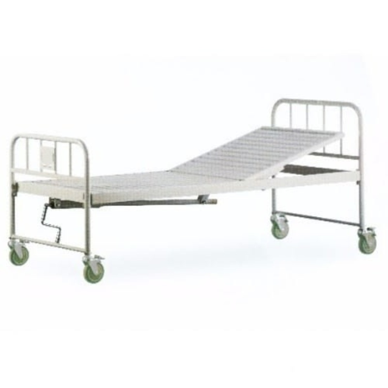 a hospital bed on wheels