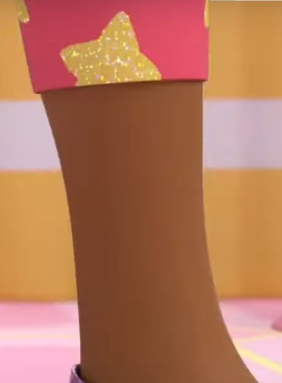 a close up of a tall brown cup