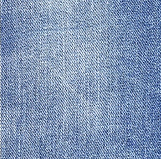 close-up of a blue jean