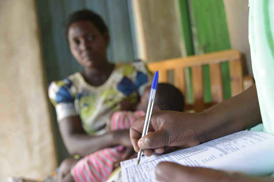 a person holding a pen