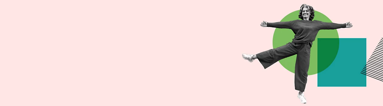 a pink background with a white object
