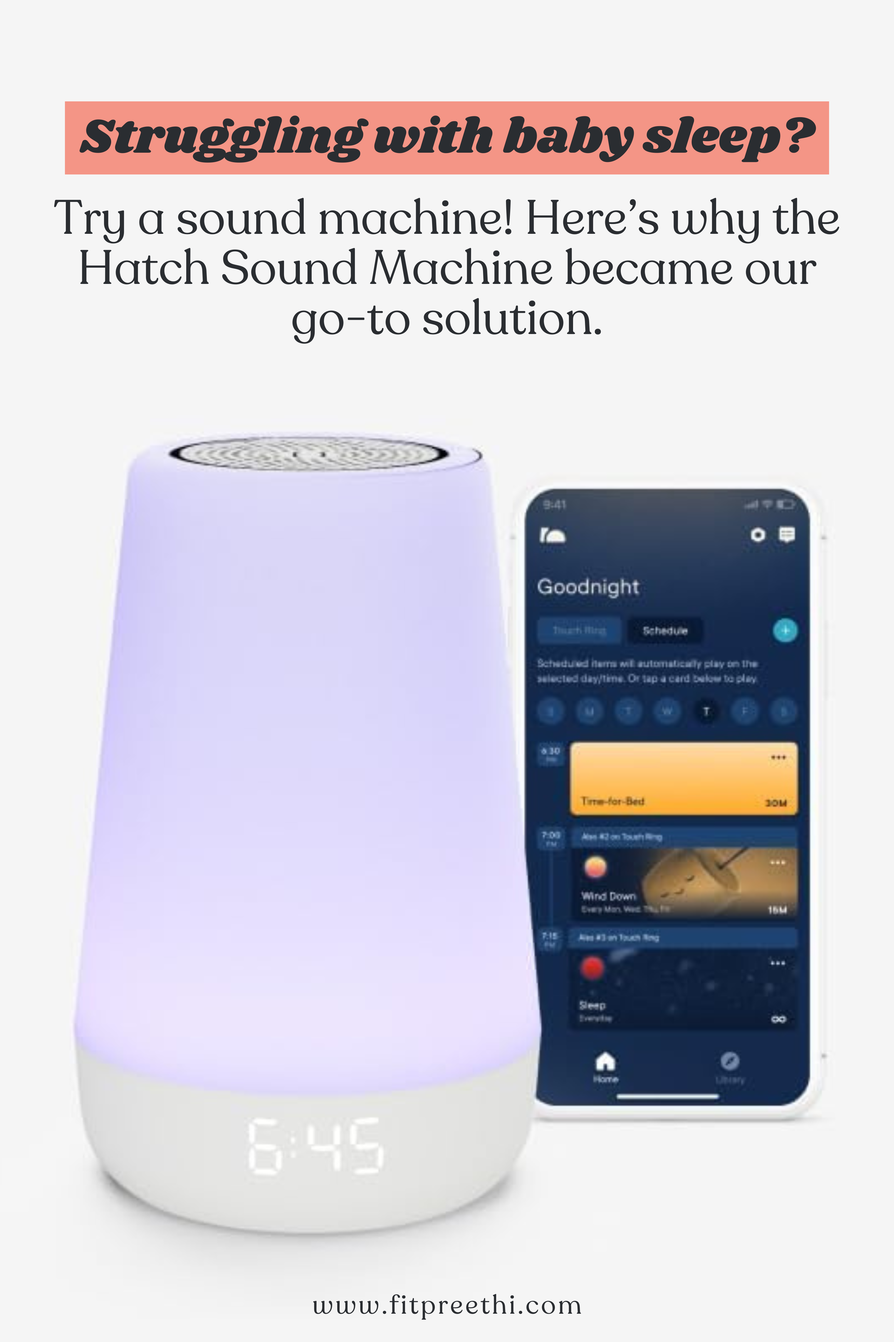 a smart speaker next to a phone