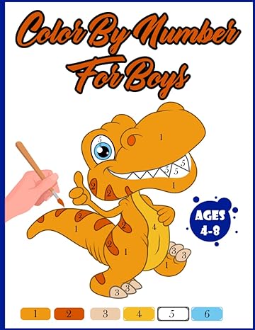 a cartoon dinosaur coloring book