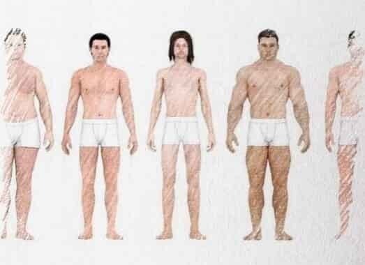 a group of men in underwear